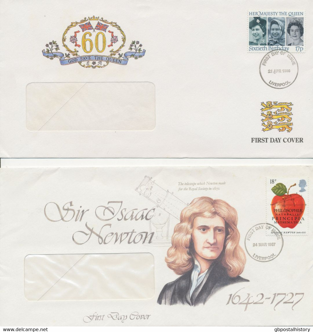 GB 1972/88 11 Different FDC‘s All With FDI LIVERPOOL (including Different Types) - 1971-1980 Dezimalausgaben