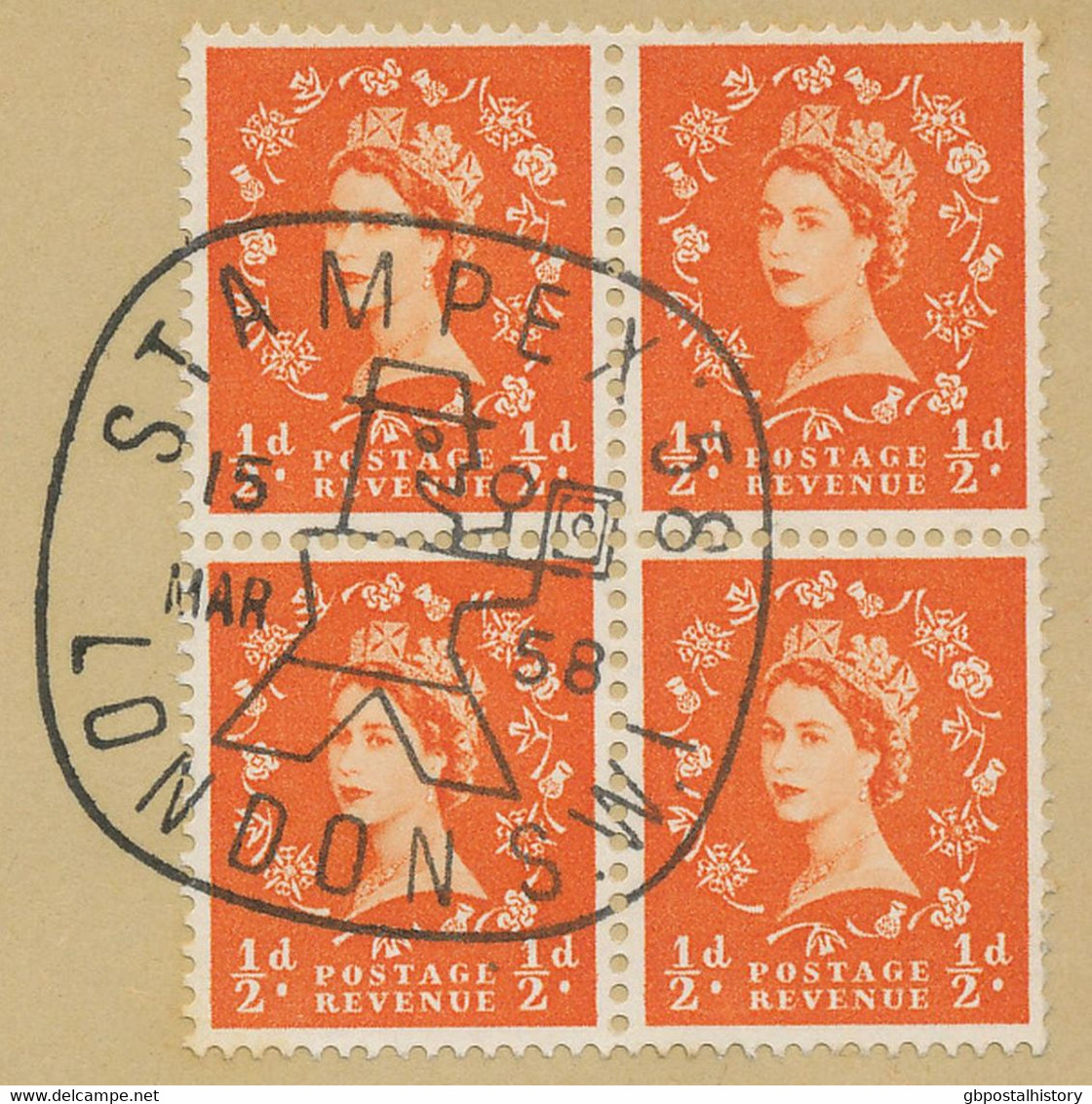 GB SPECIAL EVENT POSTMARKS 1958 STAMPEX '58 LONDONS.W.I (First Day) Superb Cover - Storia Postale