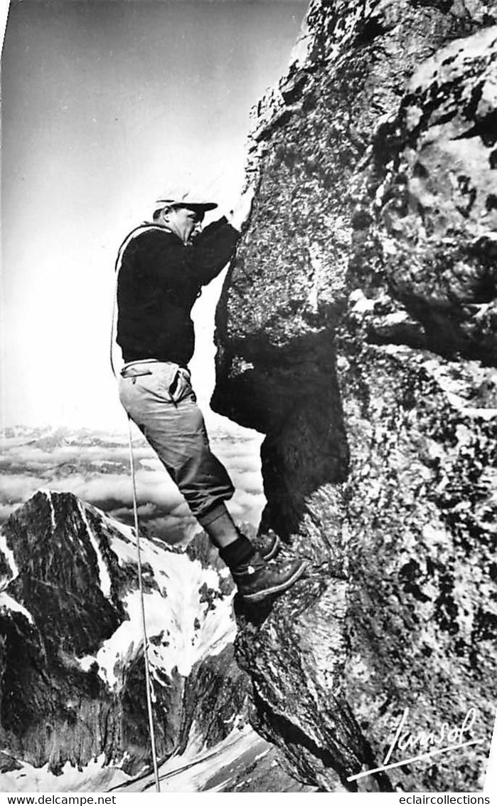 Pralognan La Vanoise          73     Alpinisme. Escalade Dans La Pointe De La Glière   - 1963 -     (voir Scan) - Pralognan-la-Vanoise