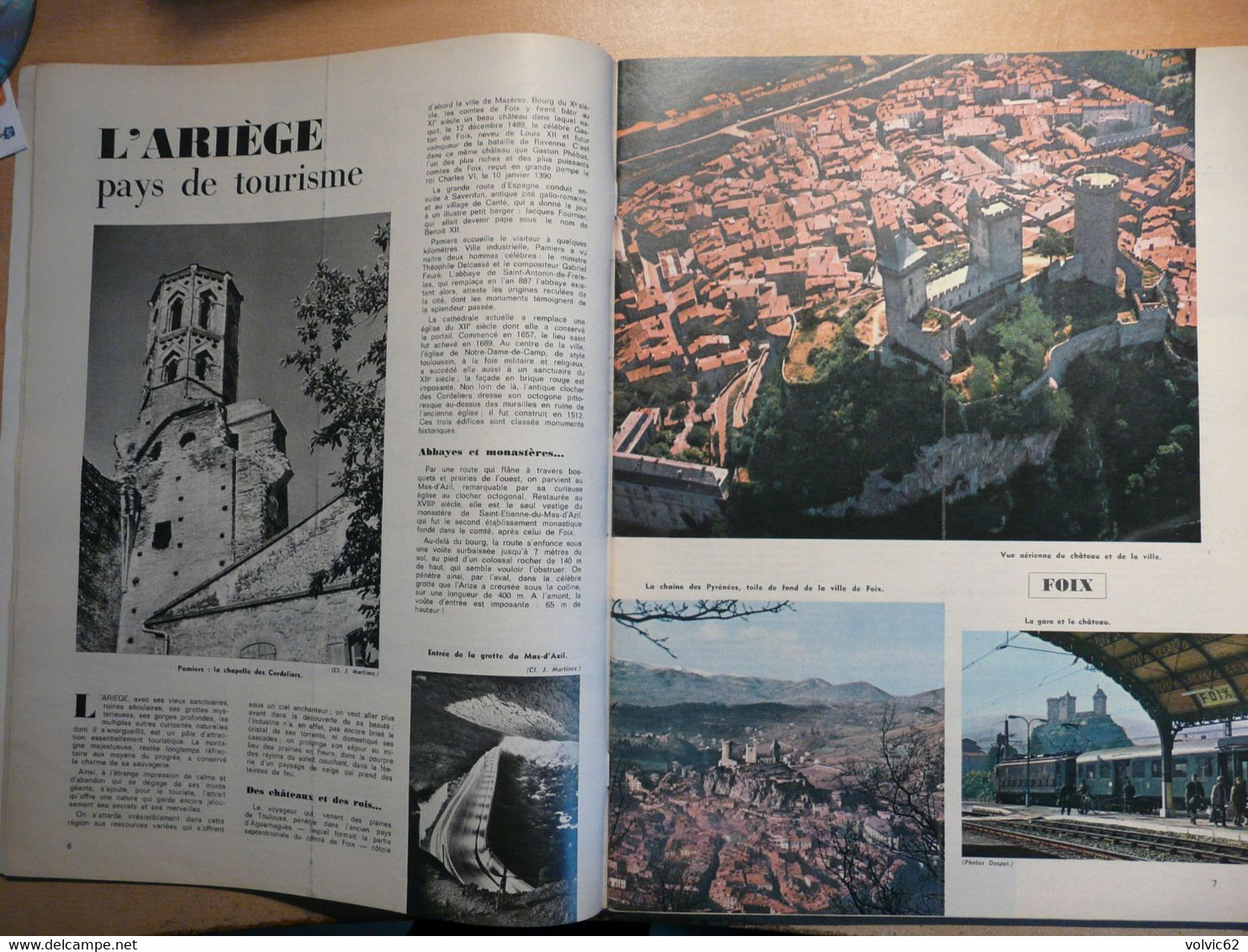 Vie Du Rail 1186 Mars 1969 Ariège Foix Pamiers Mirepoix Unac Lérida  Montségur Tarascon  Montgailhard Prayols 40 Pages - Eisenbahnen & Bahnwesen