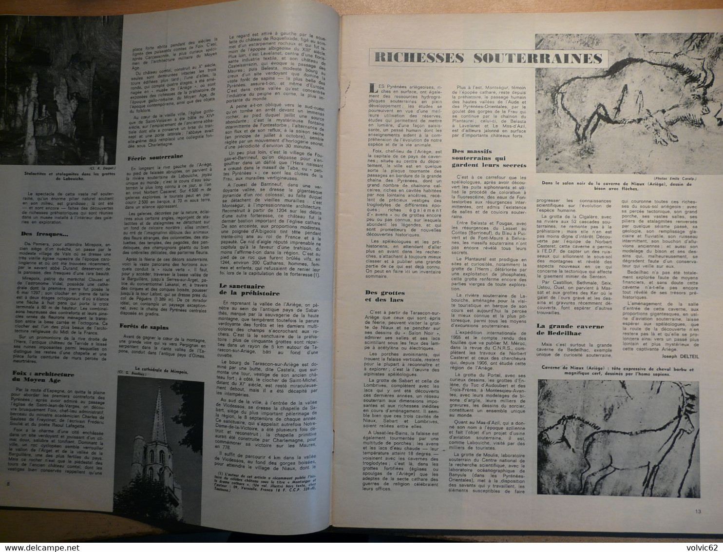 Vie Du Rail 1186 Mars 1969 Ariège Foix Pamiers Mirepoix Unac Lérida  Montségur Tarascon  Montgailhard Prayols 40 Pages - Eisenbahnen & Bahnwesen