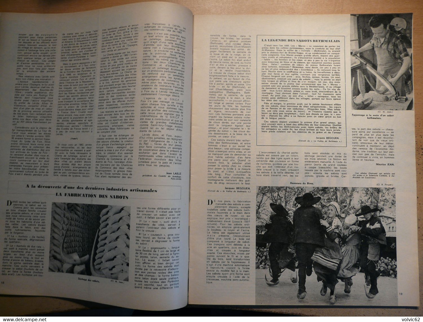 Vie du Rail 1186 mars 1969 Ariège foix pamiers mirepoix unac lérida  montségur tarascon  montgailhard prayols 40 pages