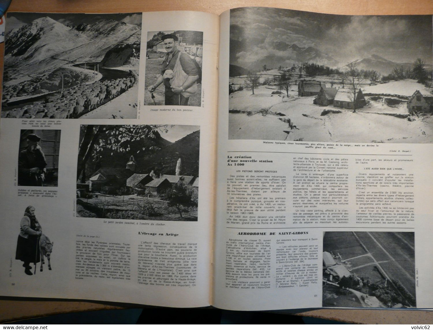 Vie du Rail 1186 mars 1969 Ariège foix pamiers mirepoix unac lérida  montségur tarascon  montgailhard prayols 40 pages