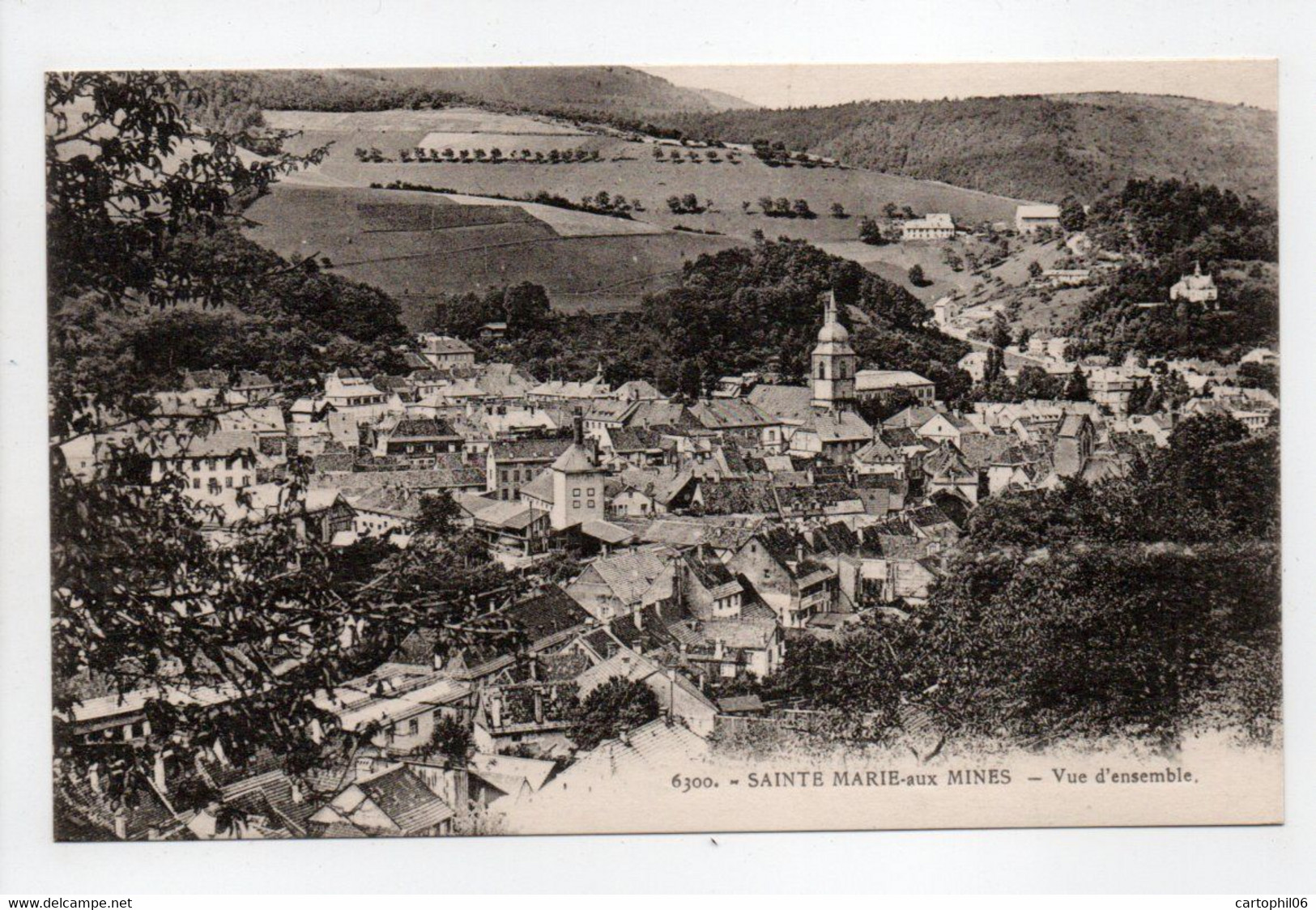 - CPA SAINTE-MARIE-AUX-MINES (68) - Vue D'ensemble - Editions La Cigogne 6300 - - Sainte-Marie-aux-Mines