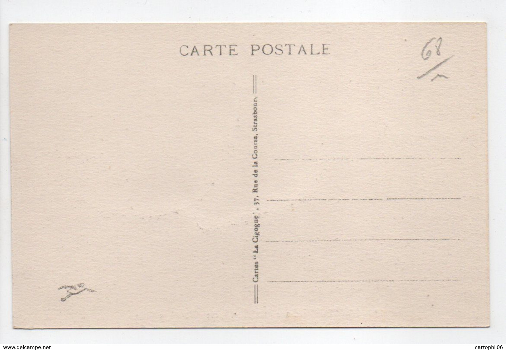 - CPA SAINTE-MARIE-AUX-MINES (68) - Ancien Hôtel De Ville - Editions La Cigogne N° 12 - - Sainte-Marie-aux-Mines