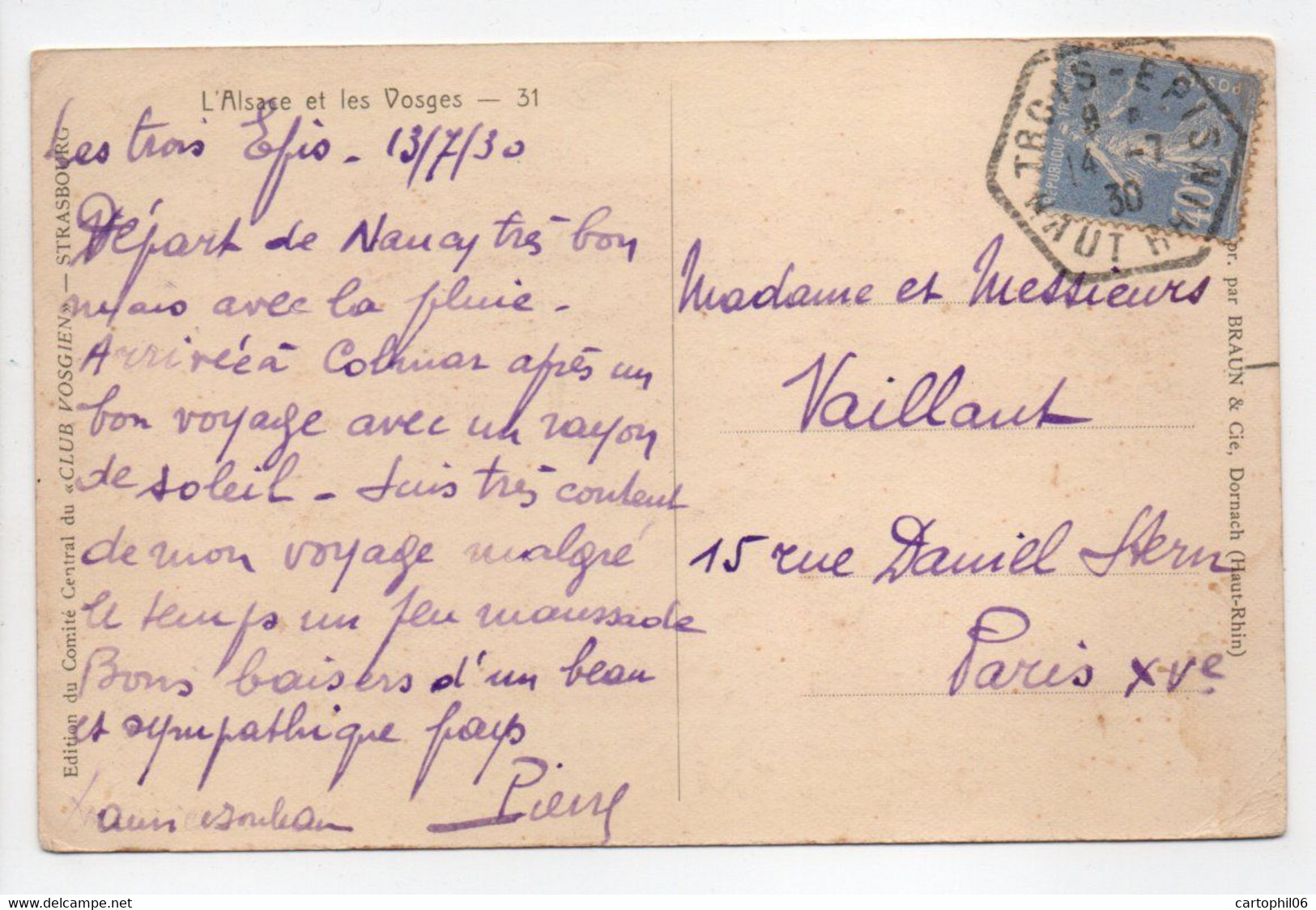 - CPA EGUISHEIM (68) - Le Village 1930 - Edition BRAUN N° 31 - - Other & Unclassified