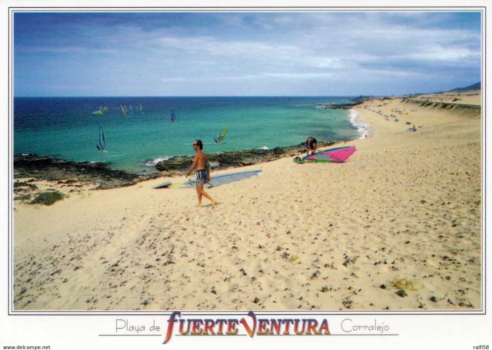 10 AK Insel Fuerteventura * Landschaften Auf Fuerteventura - Isla Lobos, Corralejo, Henequen, Costa Calma Und Jandia * - Fuerteventura