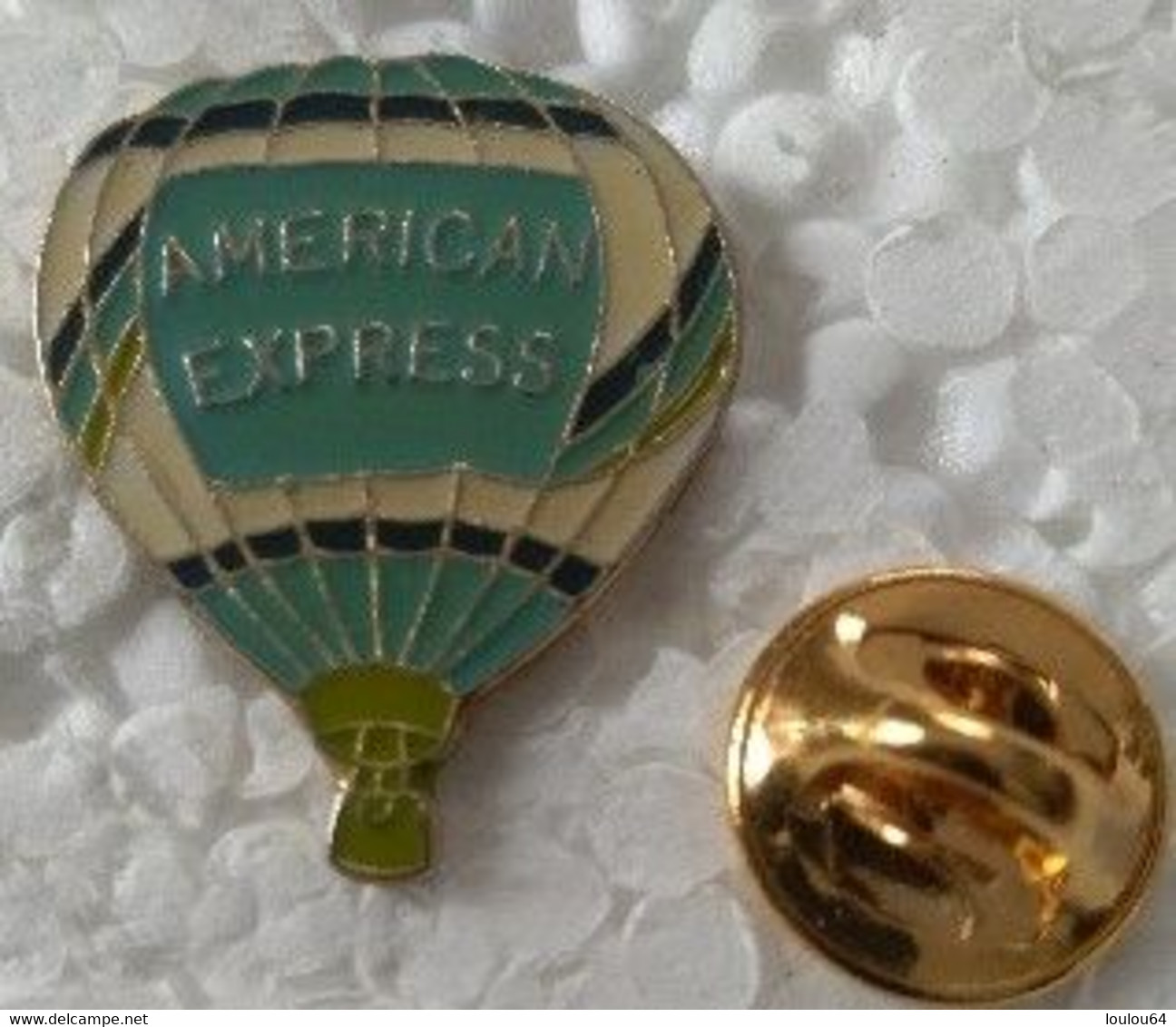 Pin's - Montgolfière - AMERICAN EXPRESS - - Montgolfières