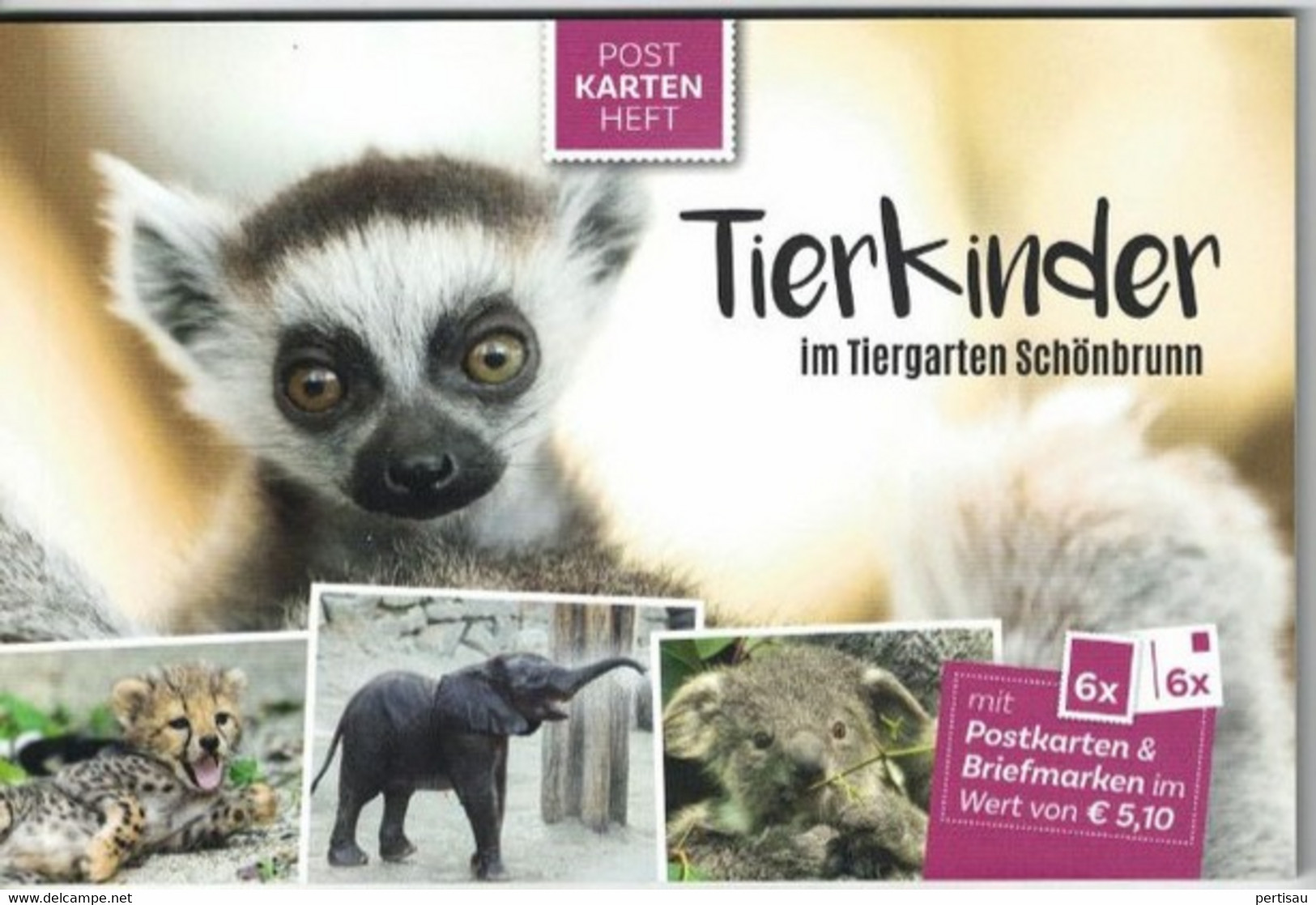 Dieren Babys 6 Speciale Zegels 2021 - Unused Stamps