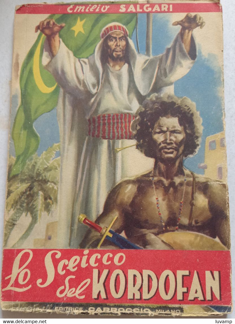 SALGARI -EDIZIONE CARROCCIO DEL SETTEMBRE 1947 ( CART 77) - Actie En Avontuur