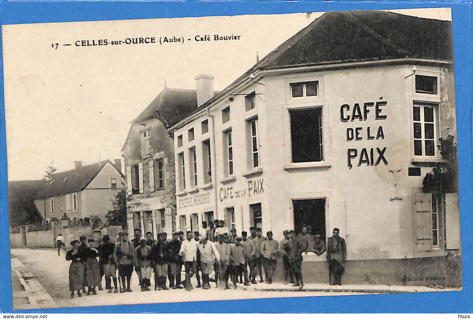 10 - Aube -  Celles Sur Ource - Cafe Bouvier  (N4099) - Sonstige & Ohne Zuordnung