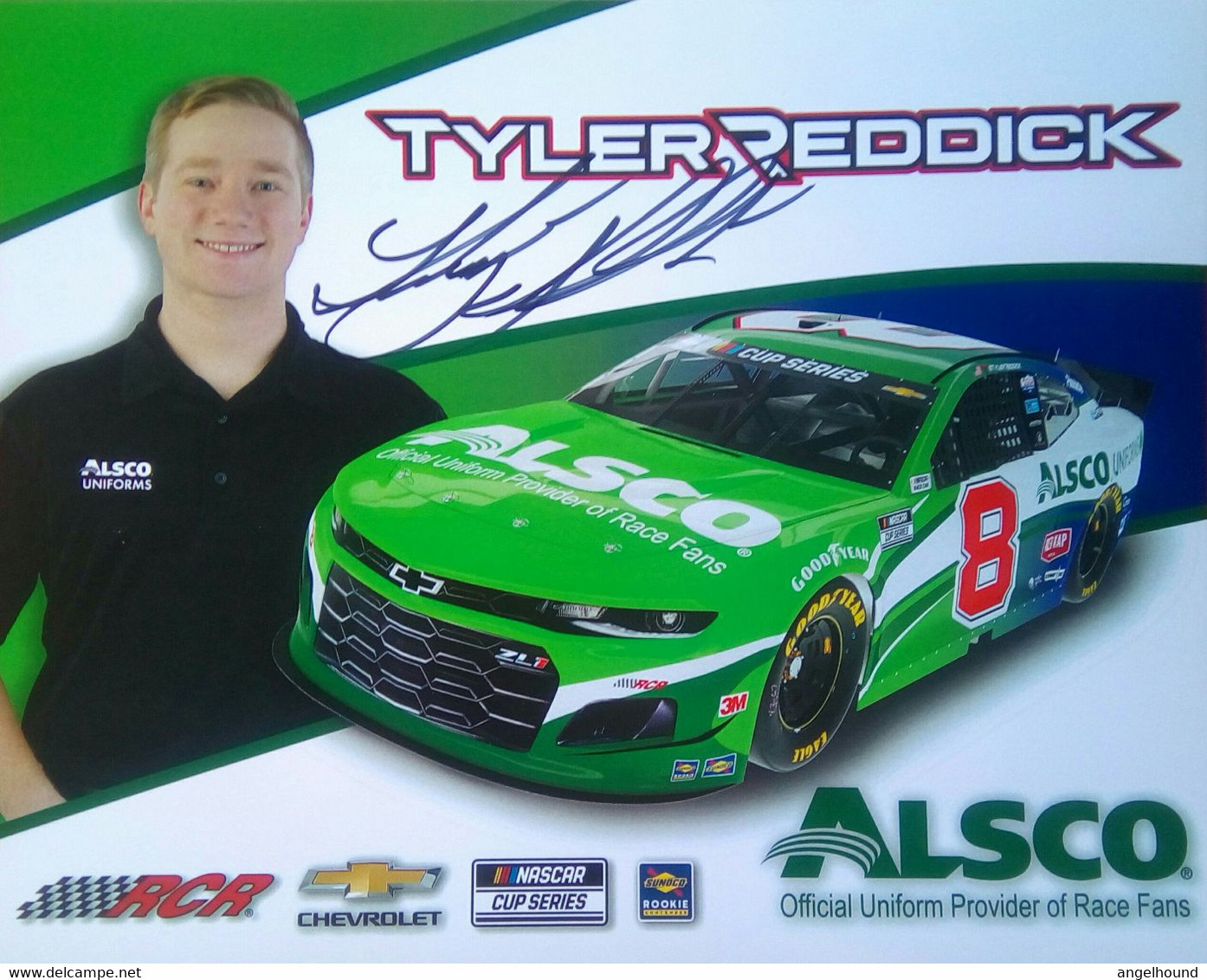 Tyler Reddick ( American Race Car Driver) - Autografi