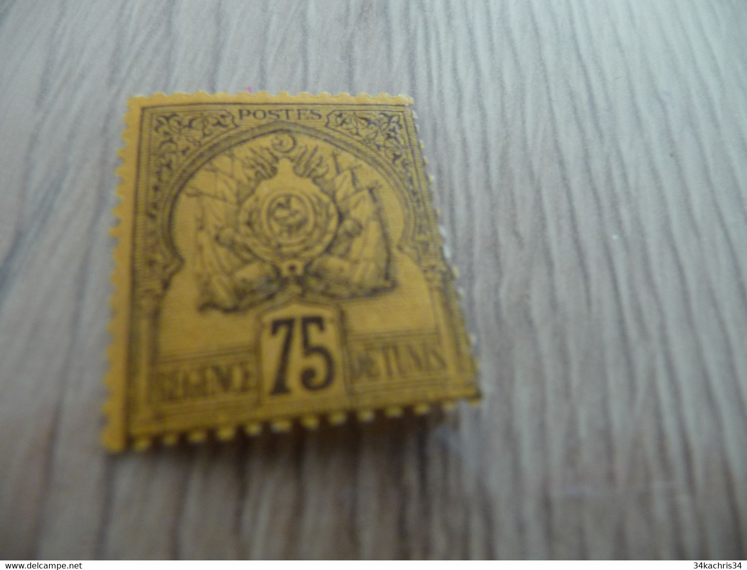 TP Colonies Françaises Tunisie Charnière N°19 - Unused Stamps