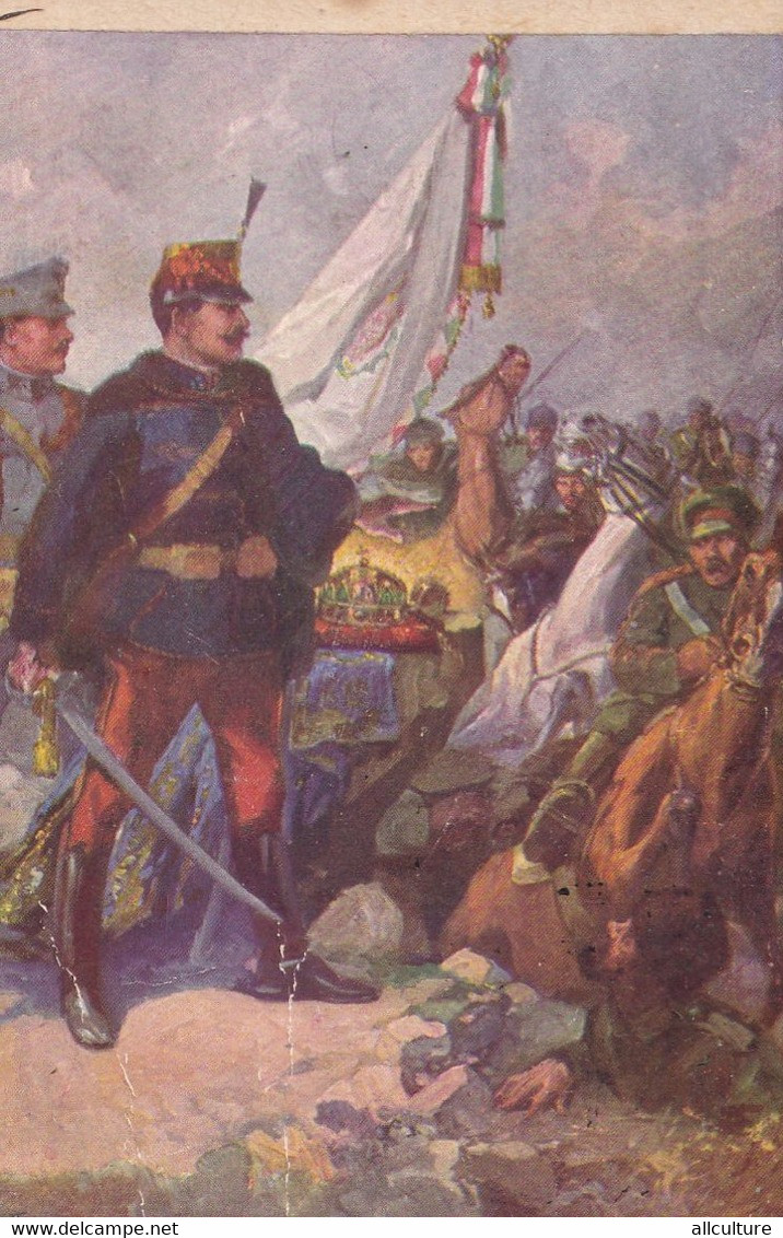 A2099-  LEVELEZO-LAP HOSASAU ROMANIA HOSSZUASZO  MILITARY ARMY WW1 1915 USED POSTCARD - War 1914-18