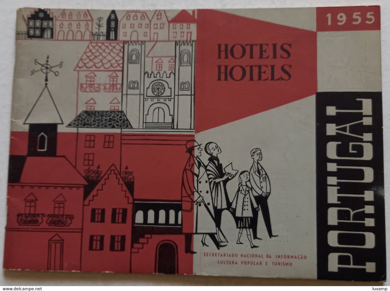 HOTELS 1955 PORTOGALLO ( CART 77) - Tourisme, Voyages