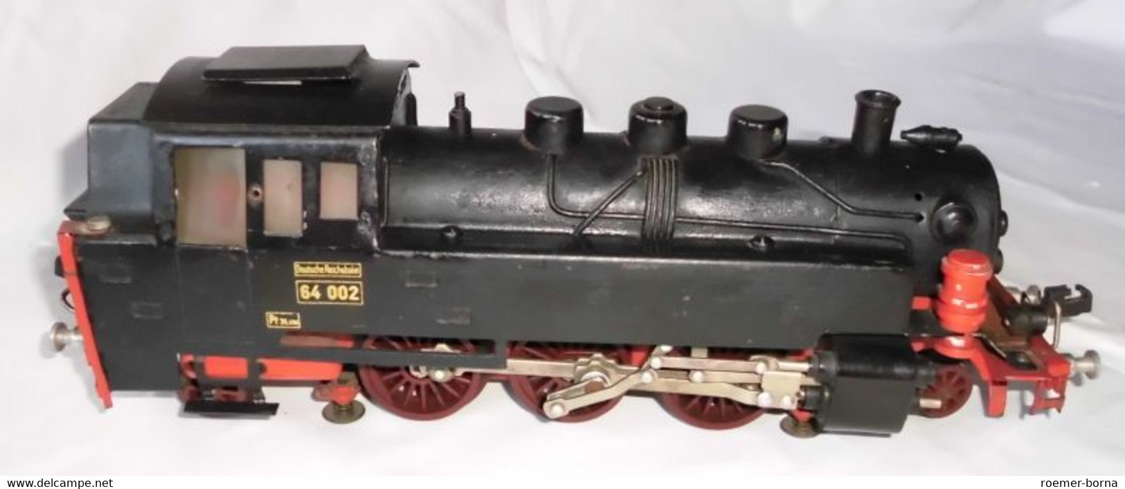 Dampflokomotive Stadtilm Mit 3 Hängern Spur 0 Plus Schienen (114332) - Locomotieven