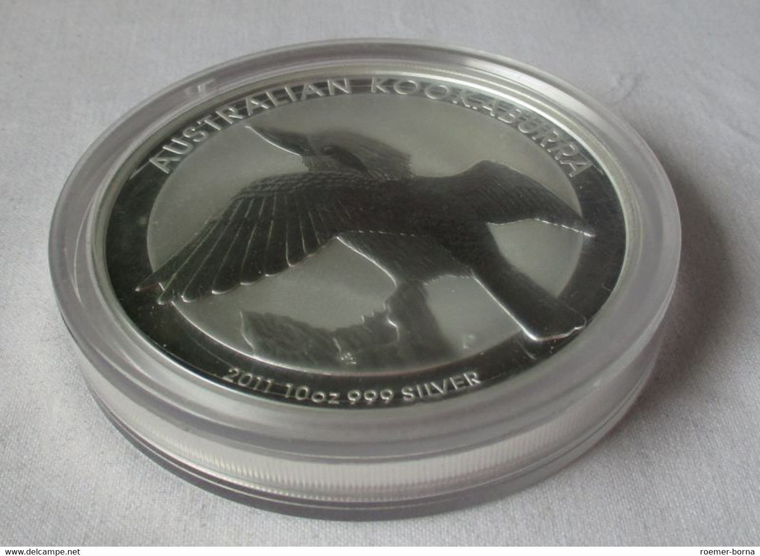 10 Dollar Silber Münze Australien Kookaburra 2011 10 Unzen Silber Stgl. (134259) - Sonstige & Ohne Zuordnung