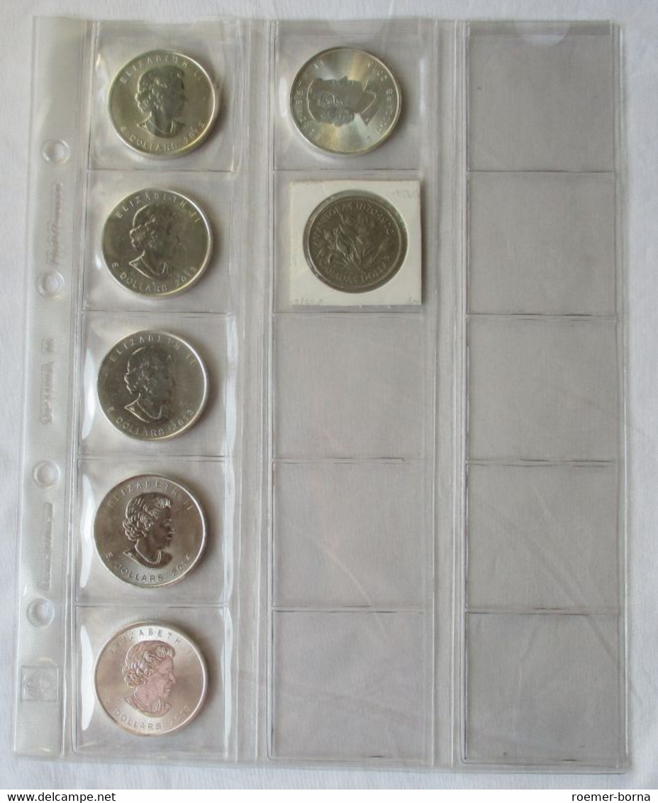 Sammlung 128 Kleinmünzen Kanada, Canada 135 Dollar 1947-2016 (105683) - Andere - Amerika
