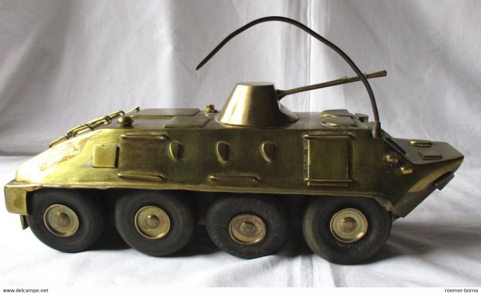 Original DDR Messing Modell NVA Schützenpanzerwagen BTR-60 Einzelstück (128890) - RDA