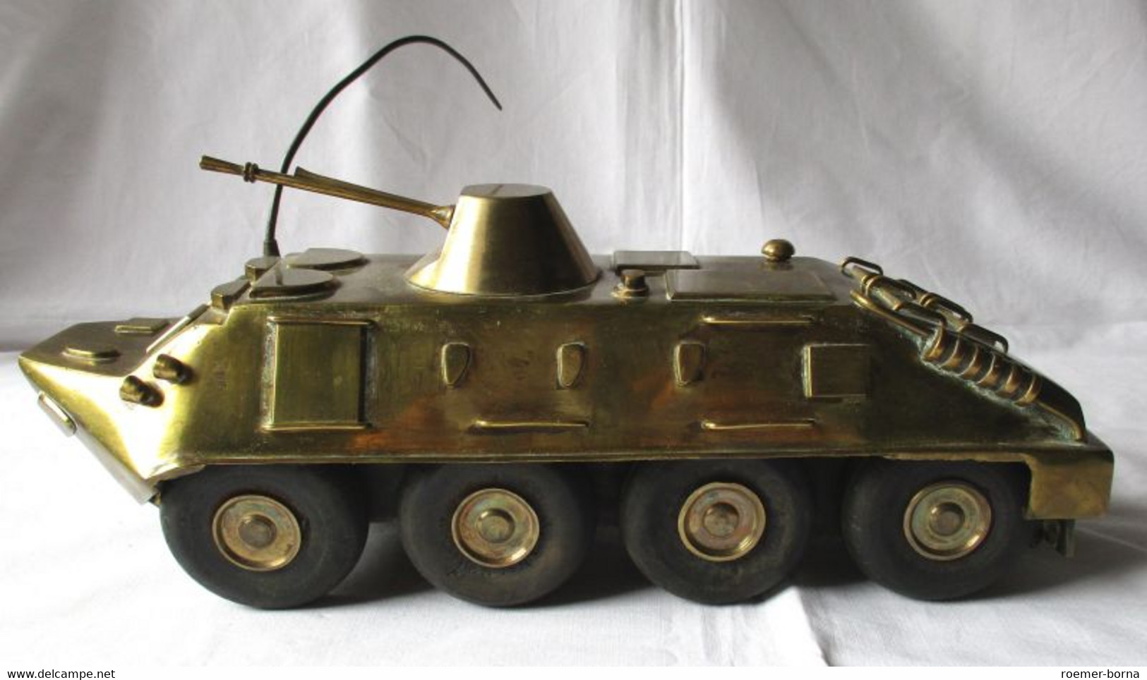 Original DDR Messing Modell NVA Schützenpanzerwagen BTR-60 Einzelstück (128890) - GDR