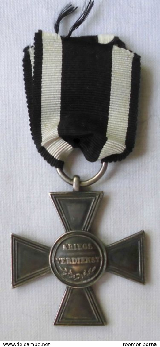 Seltenes Militär-Ehrenzeichen 1.Klasse Preussen 'Kriegs-Verdienst' (111550) - Deutsches Reich