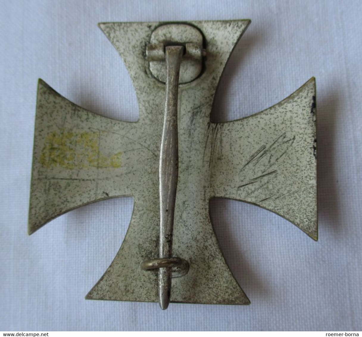 Seltenes Gewölbtes Eisernes Kreuz 1.Klasse 1914 Nicht Magnetisch 1.WK (116486) - Allemagne