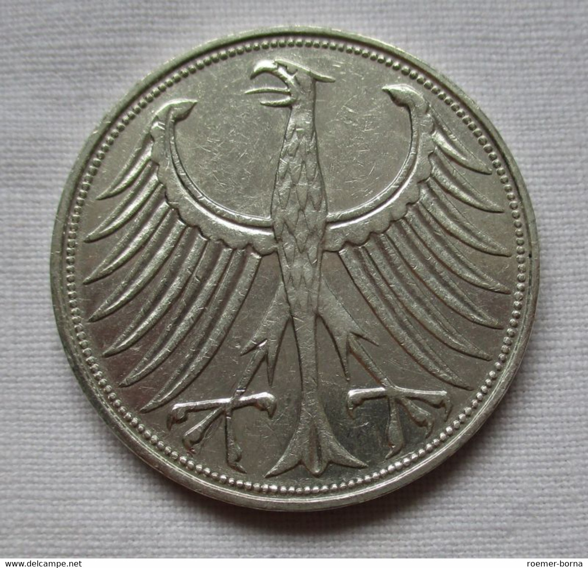 Komplette BRD Münzsammlung 5 Mark 1951 Bis 2001 A D F G J Teils PP (125084) - Collezioni