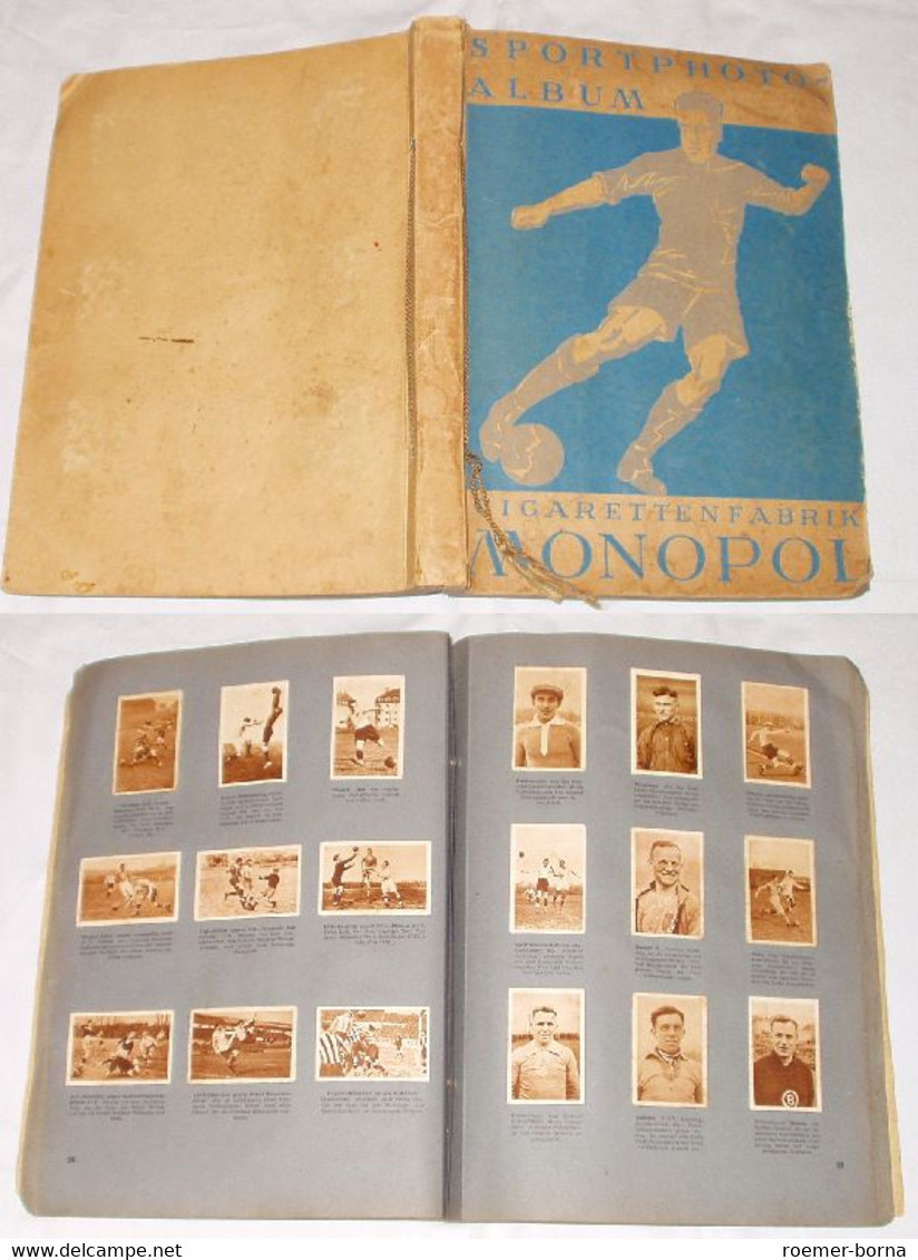 Sportphoto - Album, Cigaretten-Fabrik Monopoli Um 1930 (Nr.2199) - Albums & Catalogues