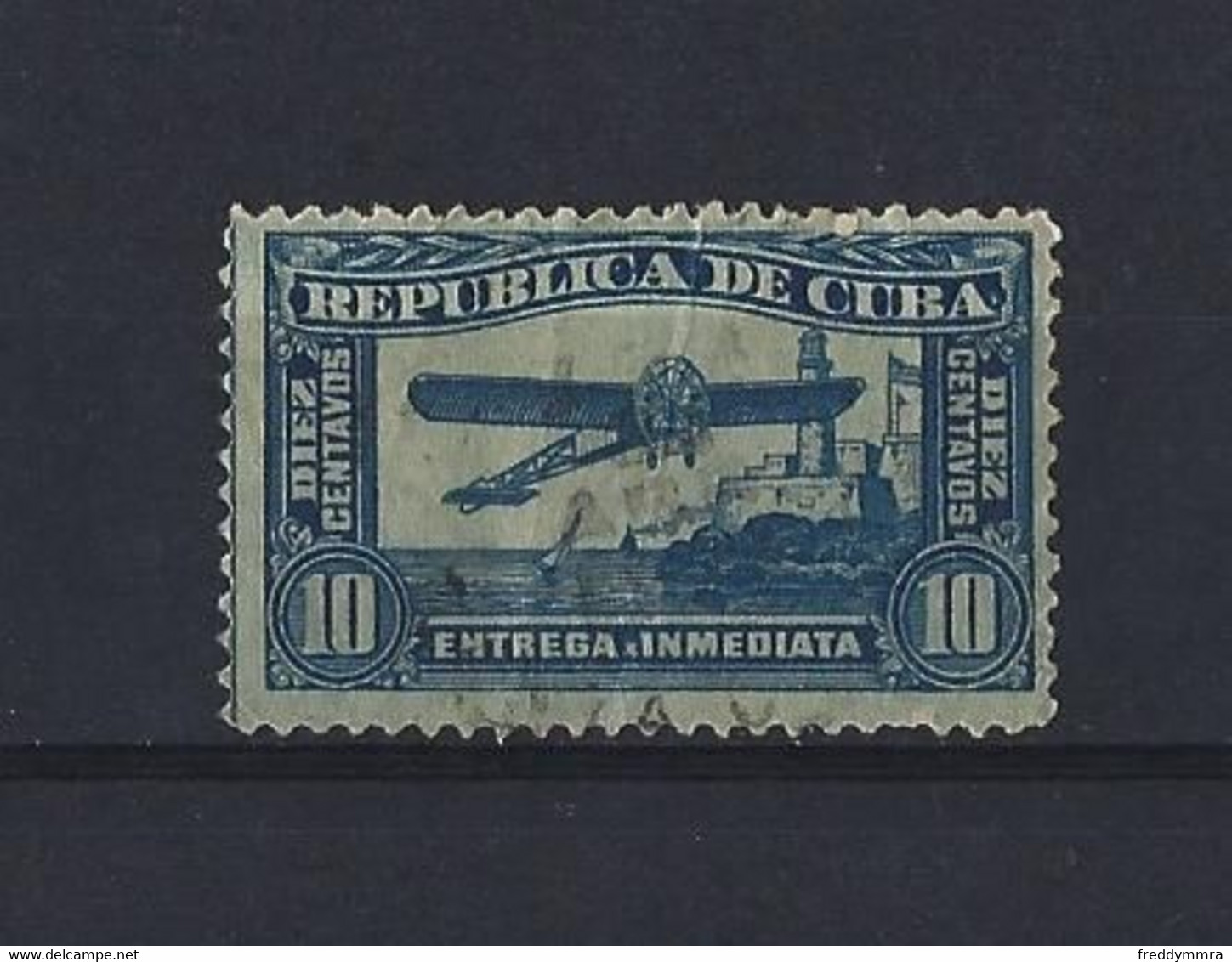 Cuba:  4 Oblit  Exprès - Express Delivery Stamps