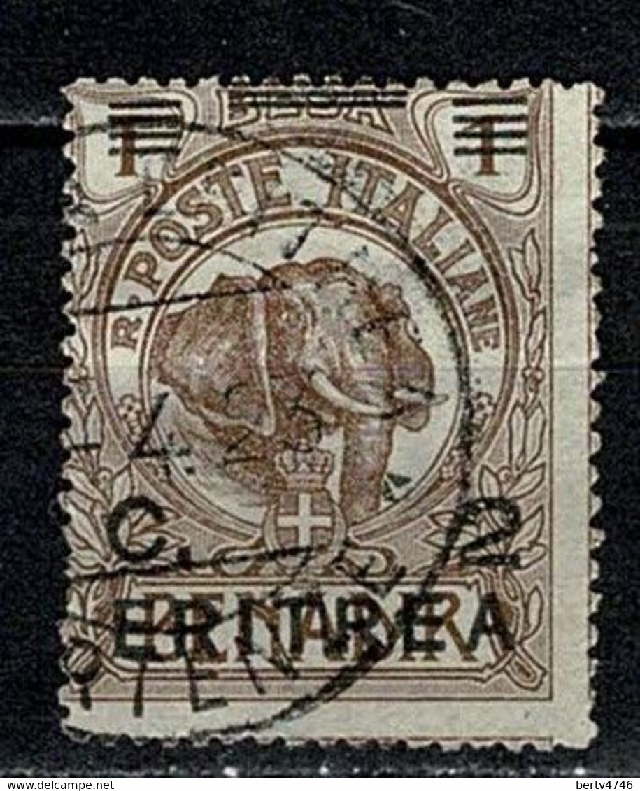 Eritrea 1922 Yv  54  (o) Used / Obl / Gebr (2 Scans) - Erythrée
