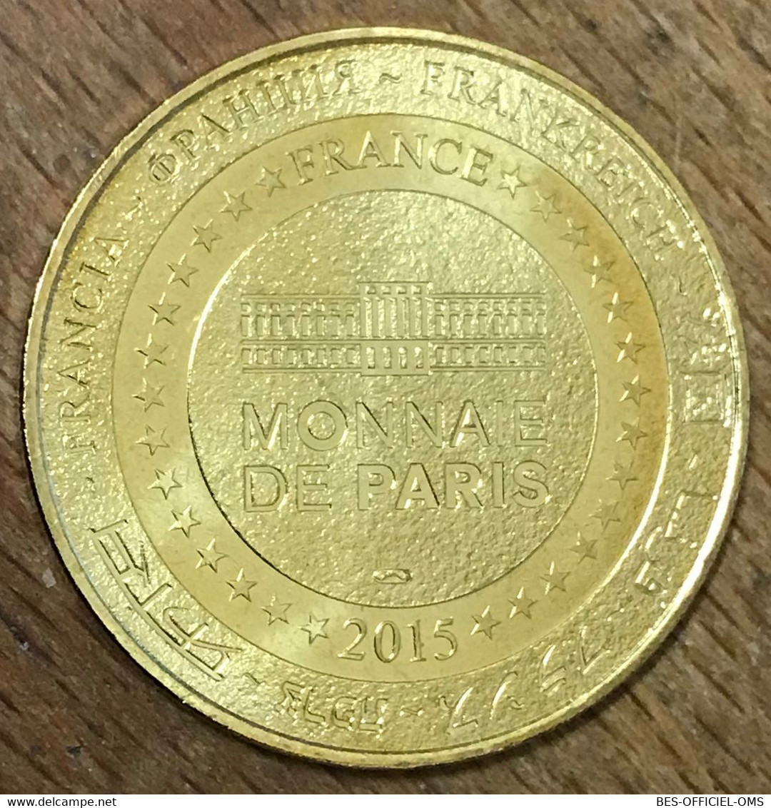 85 ABBAYE DE MAILLEZAIS MDP 2015 MÉDAILLE SOUVENIR MONNAIE DE PARIS JETON TOURISTIQUE MEDALS COINS TOKENS - 2015