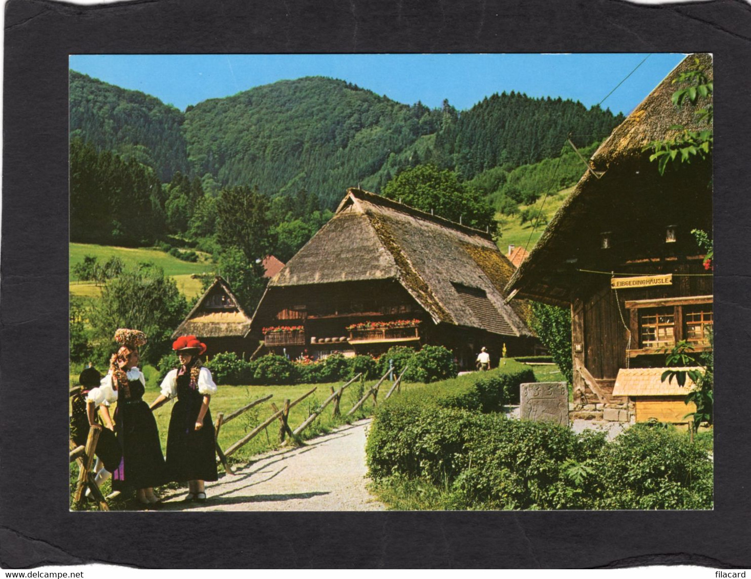 101056     Germania,    Schwarzwalder  Freilichtmuseum,   Gutachtal/Schwarzwald,   Vogtsbauernhof,  NV(scritta) - Gutach (Schwarzwaldbahn)