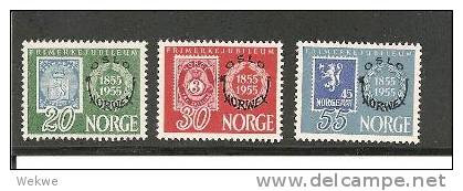 Nor Mi.Nr.393-95- NORWEGEN - / NORWEX 1955 ** - Neufs