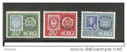 Nor Mi.Nr.393-95- NORWEGEN - / NORWEX 1955 ** - Ongebruikt