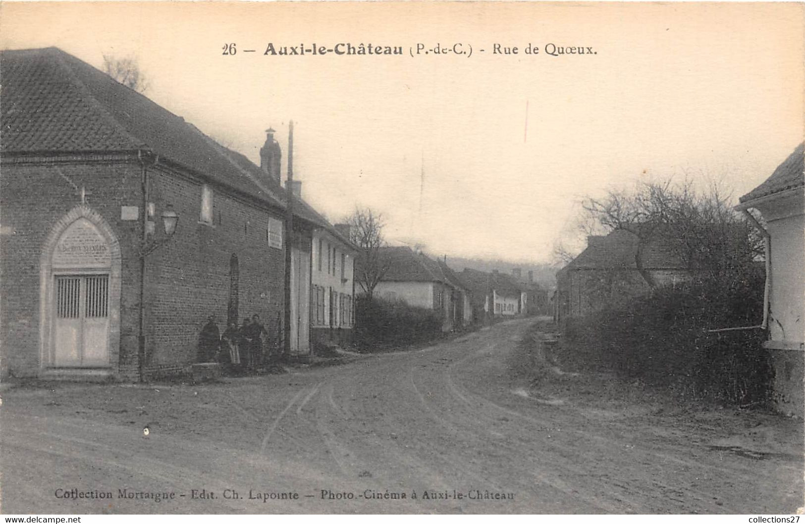 62-AUXI-LE-CHATEAU- RUE DE QUOEUX - Auxi Le Chateau