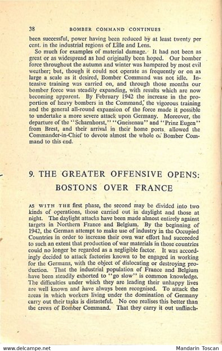 Bomber Command continues (1942) (aviation guerre militaire RAF)