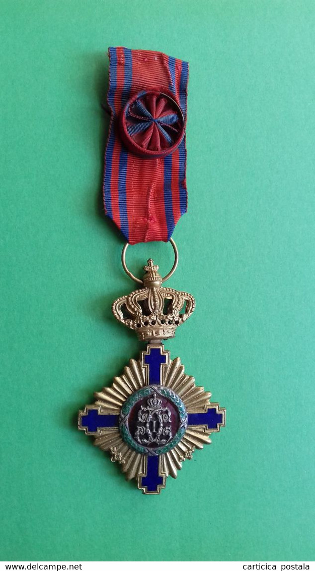 Romania Rumanien Ordinul / Medalie / Decoratie Steaua Romaniei - Adel
