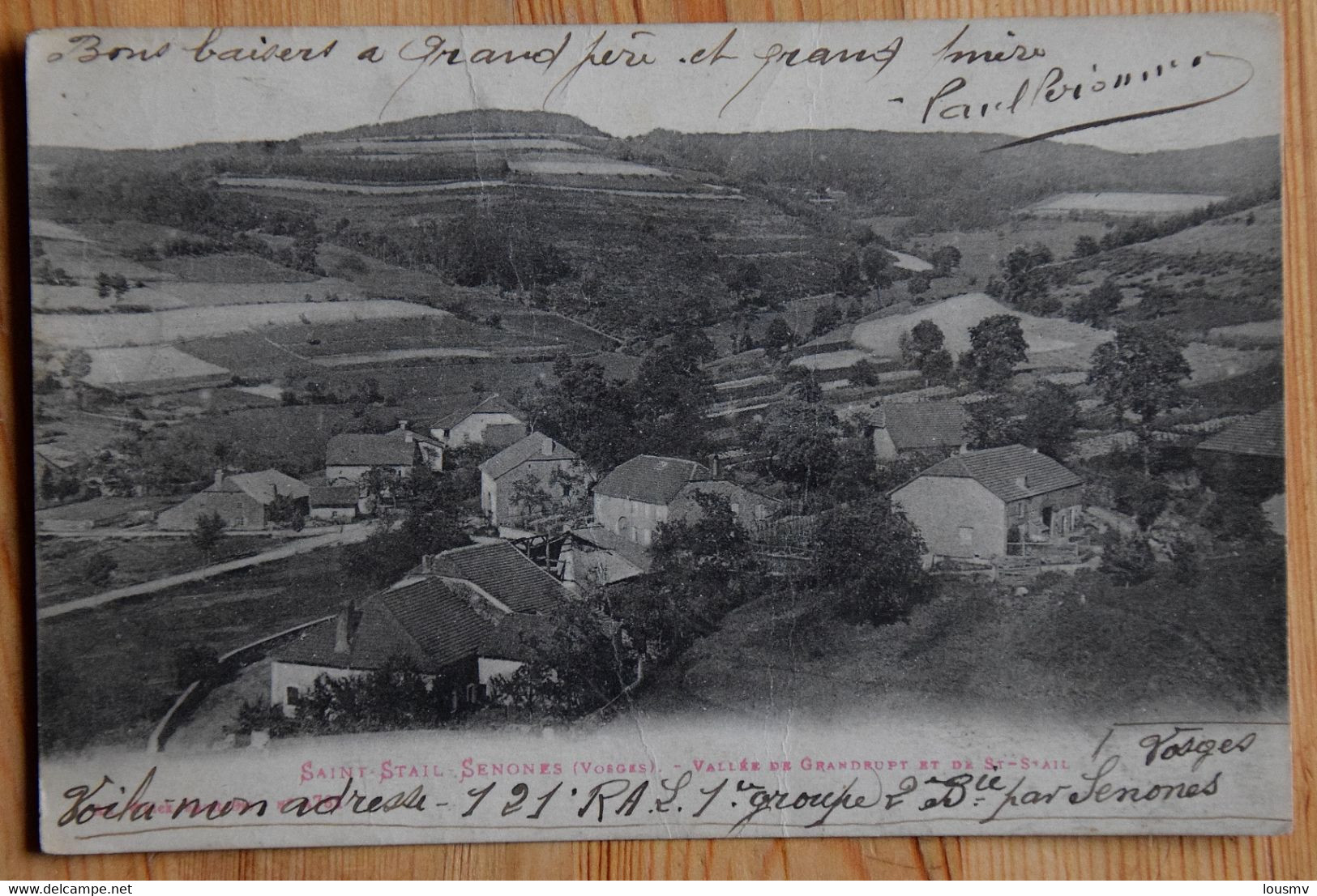 88 : Saint-Stail - Senones - Vallée De Granrupt Et De St-Stail - Légers Plis - (n°20076) - Senones