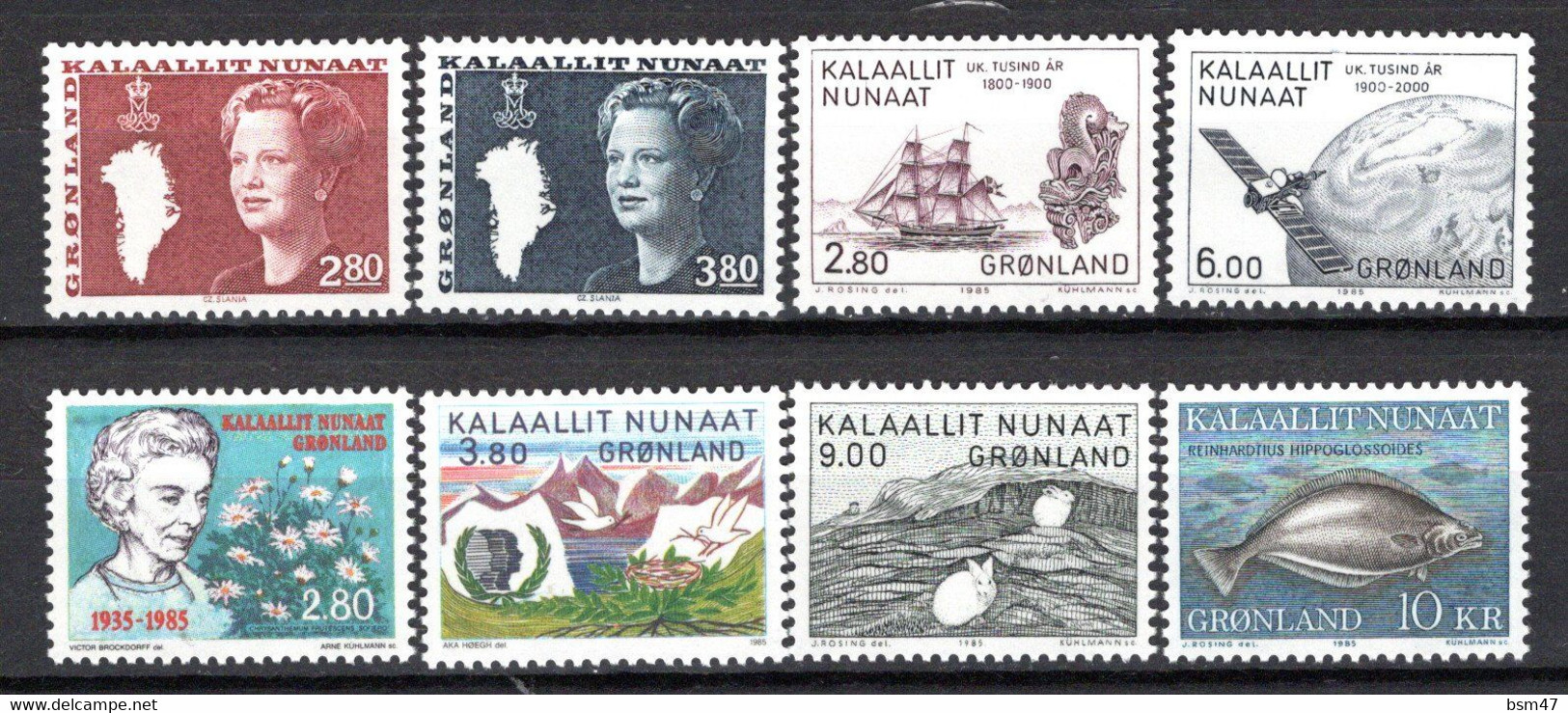 Groenland: 1985 - Jaargang Compleet Postfris / Complete MNH - Komplette Jahrgänge