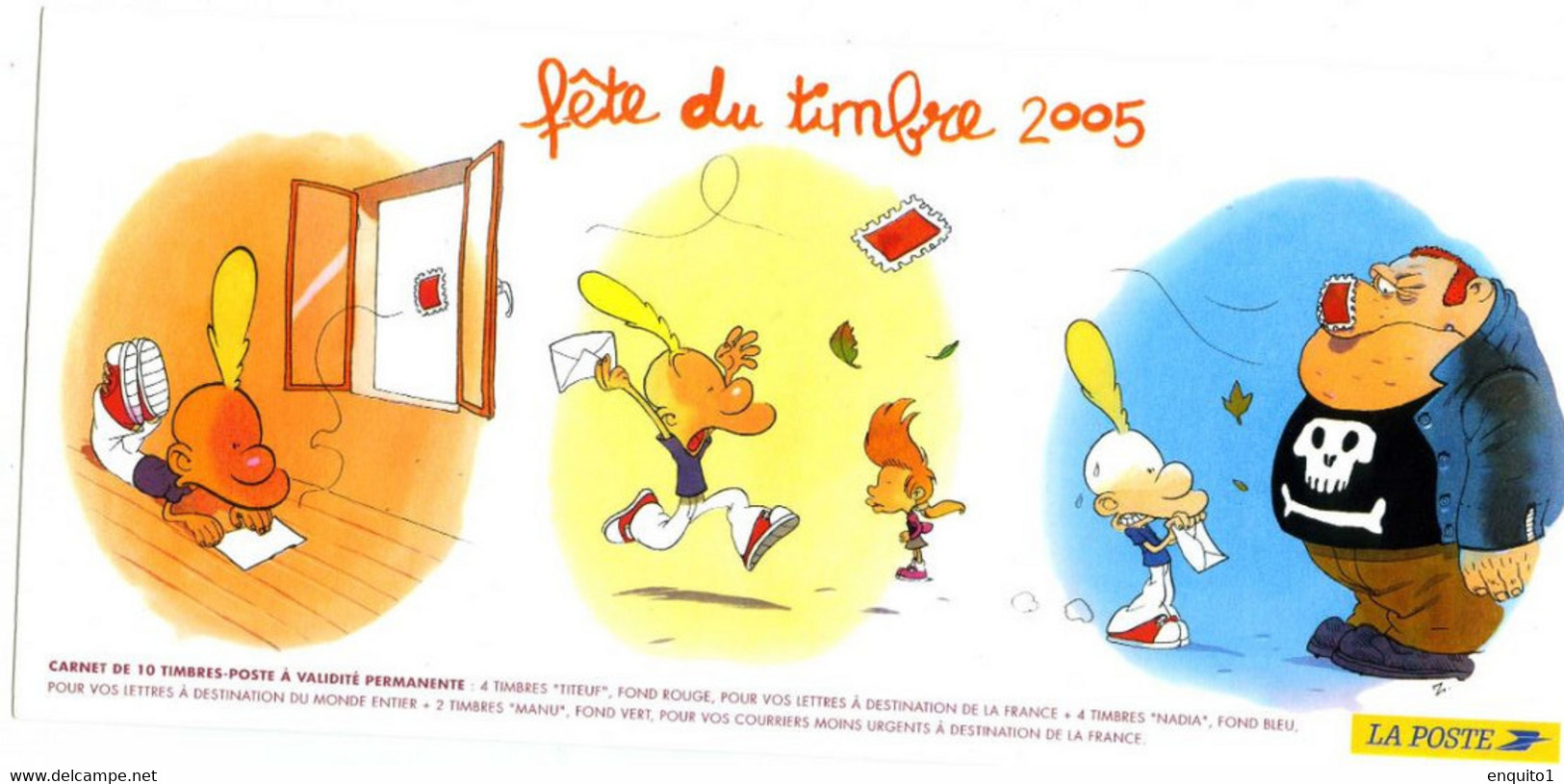 Carnet Neuf ** "Fête Du Timbre 2005" (non Plié) . 2005 - Neufs