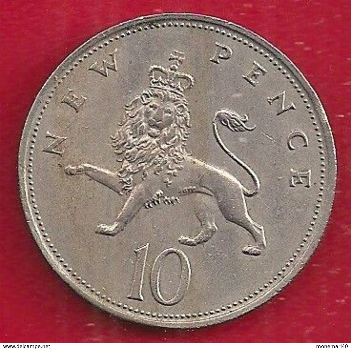 GRANDE-BRETAGNE 10 PENCE - 1968 - Other & Unclassified