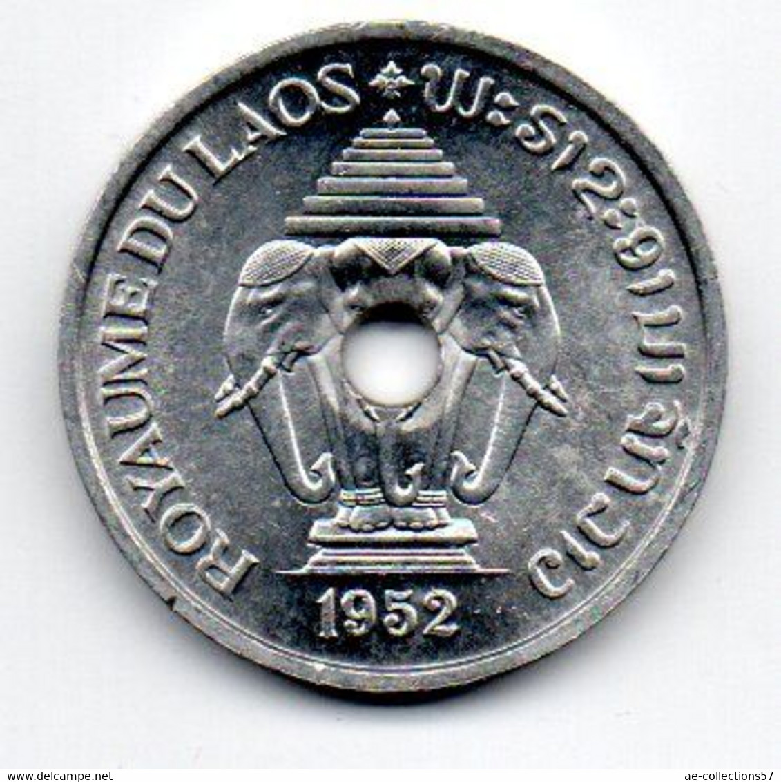 Laos 20 Cents 1952 SUP - Laos