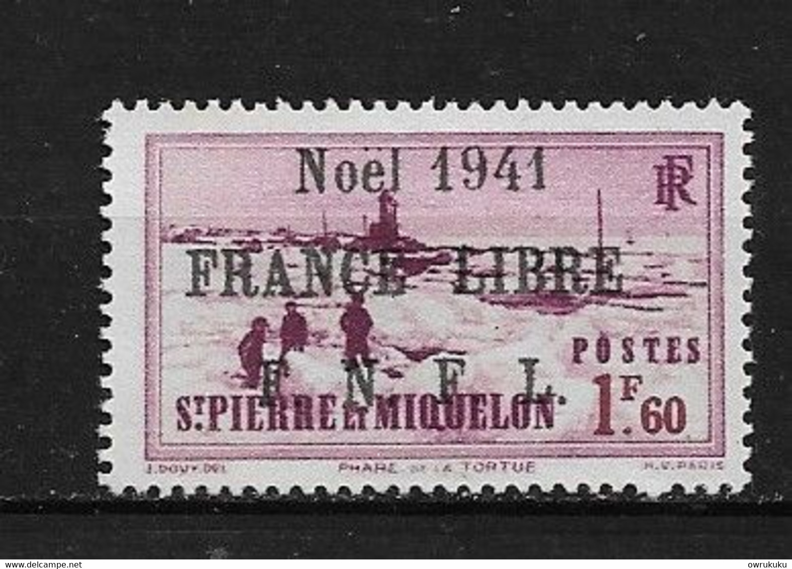 Spm52 -Saint Pierre & Miquelon N°224B Neuf Surcharge Non Garantie D'Origine CV + De 90,00 €uros - Other & Unclassified