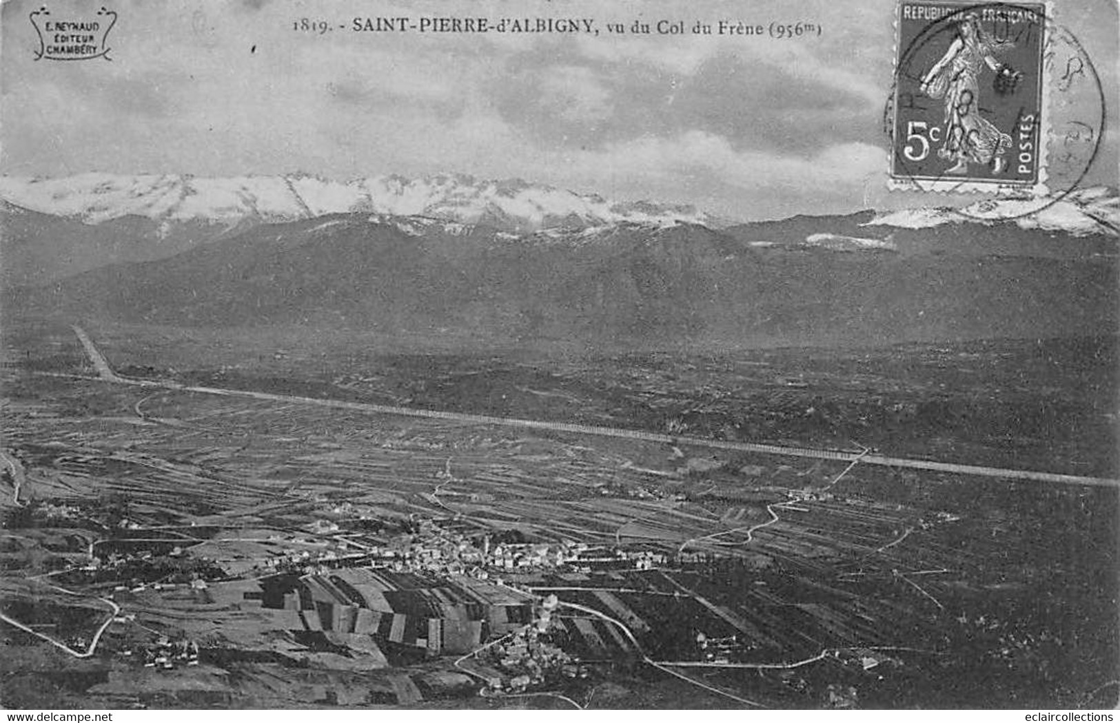 Saint Pierre D'Albigny        73        Vue Du Col Du Frêne   N°1819   (voir Scan) - Saint Pierre D'Albigny