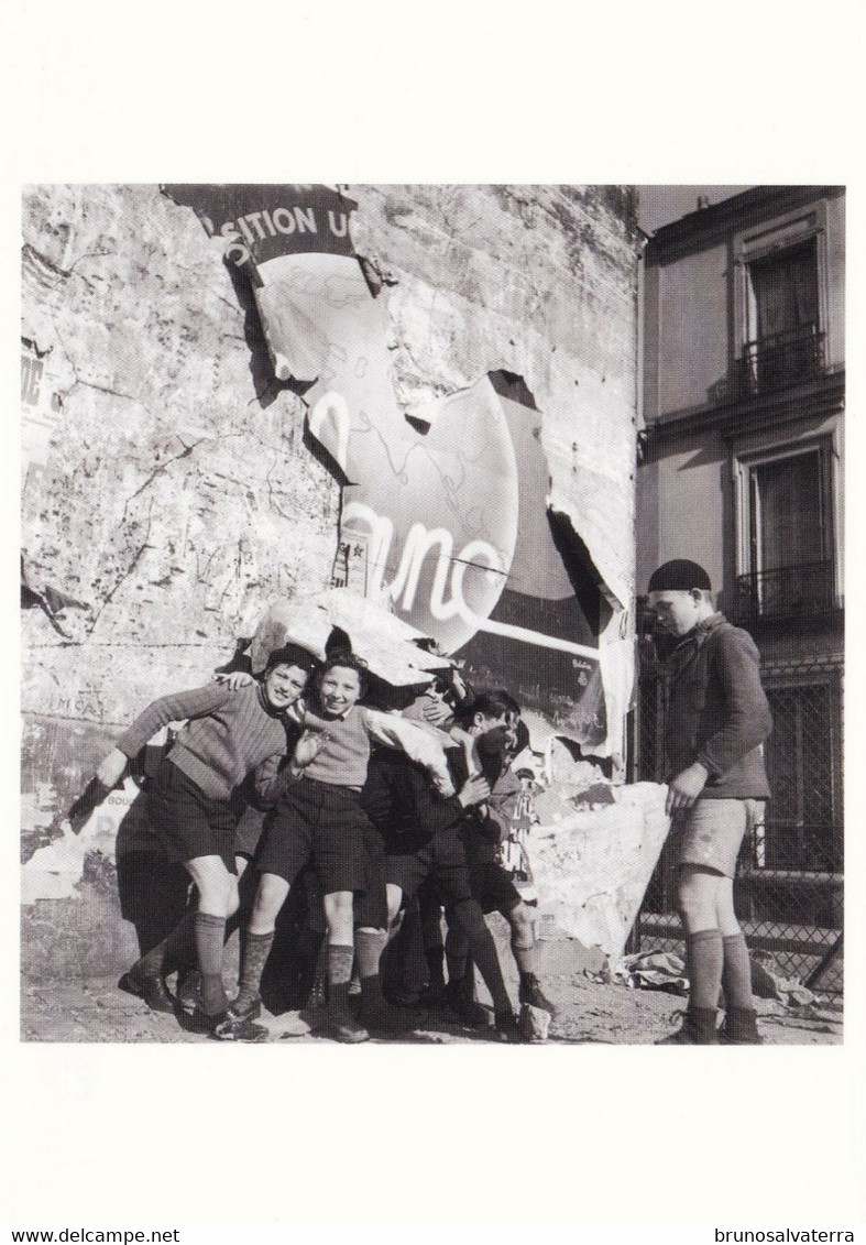 ROBERT DOISNEAU - Quartier De La Glacière Paris 1934 - Doisneau