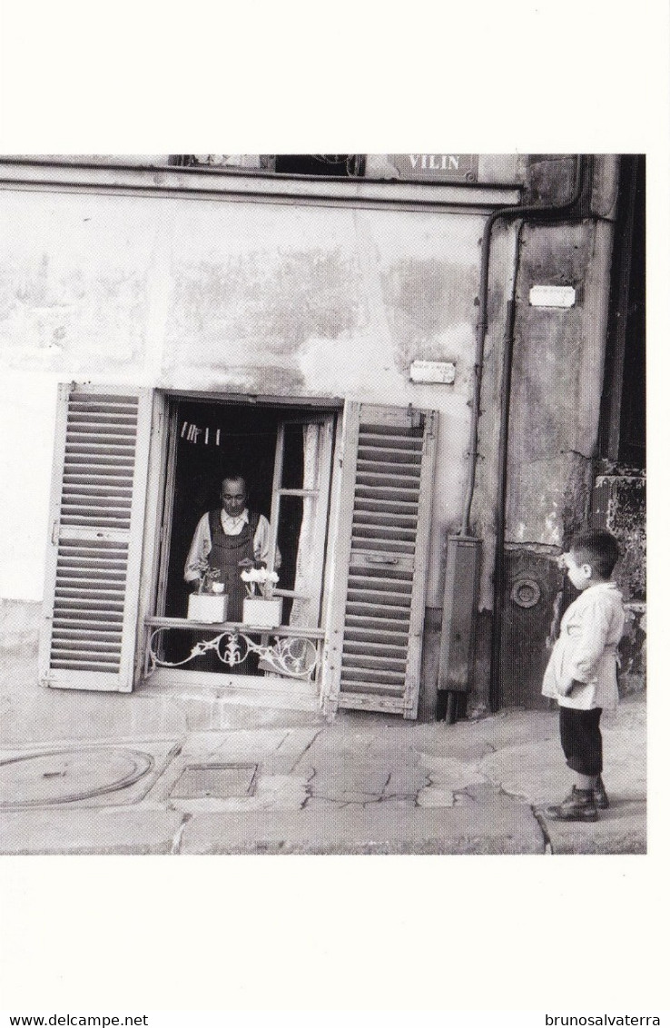 ROBERT DOISNEAU - Rue Vilin, Belleville Paris 1953 - Doisneau