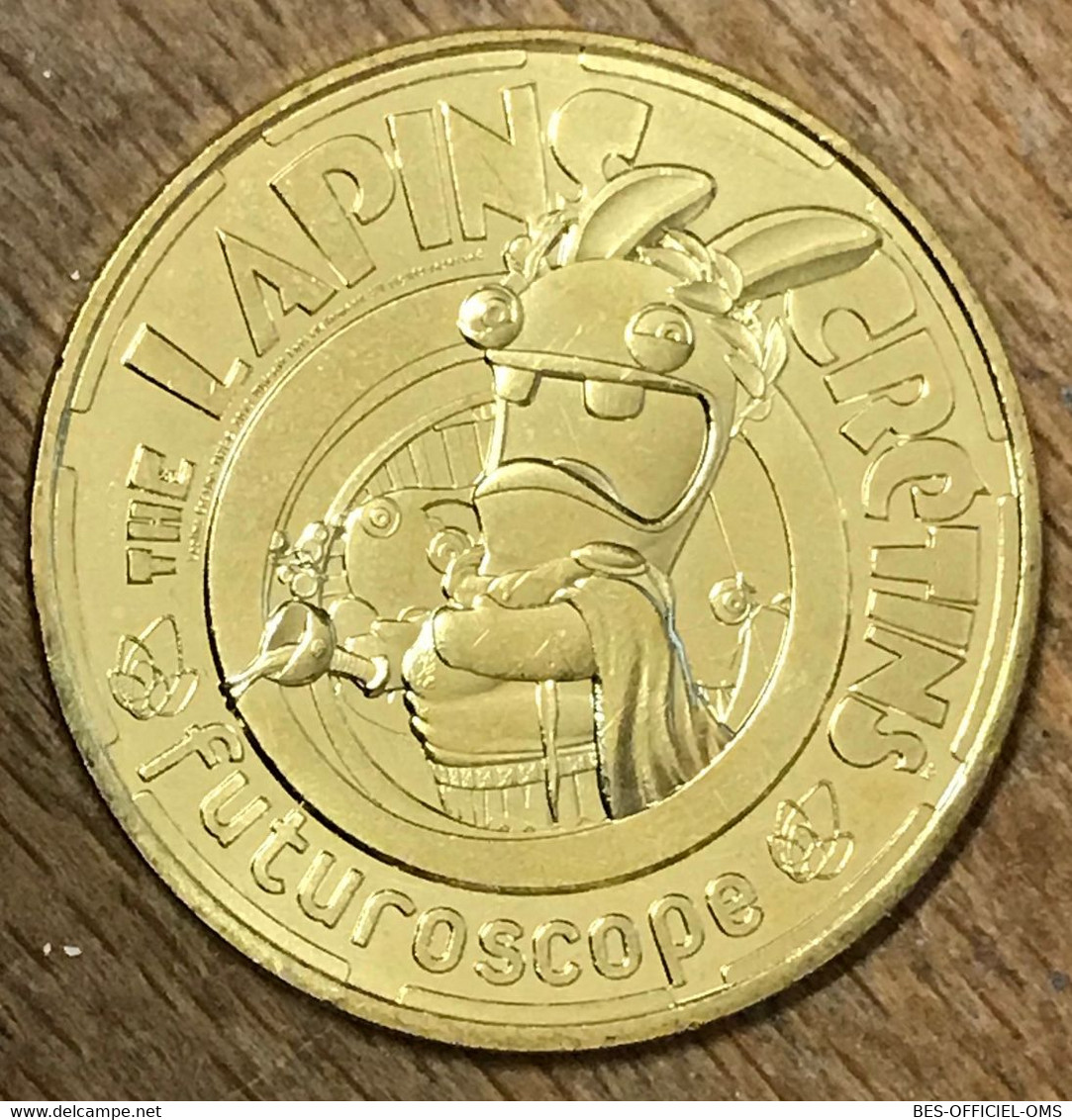 86 FUTUROSCOPE LAPIN CRÉTIN CÉSAR MDP 2018 MÉDAILLE SOUVENIR MONNAIE DE PARIS JETON TOURISTIQUE MEDALS COINS TOKENS - 2018