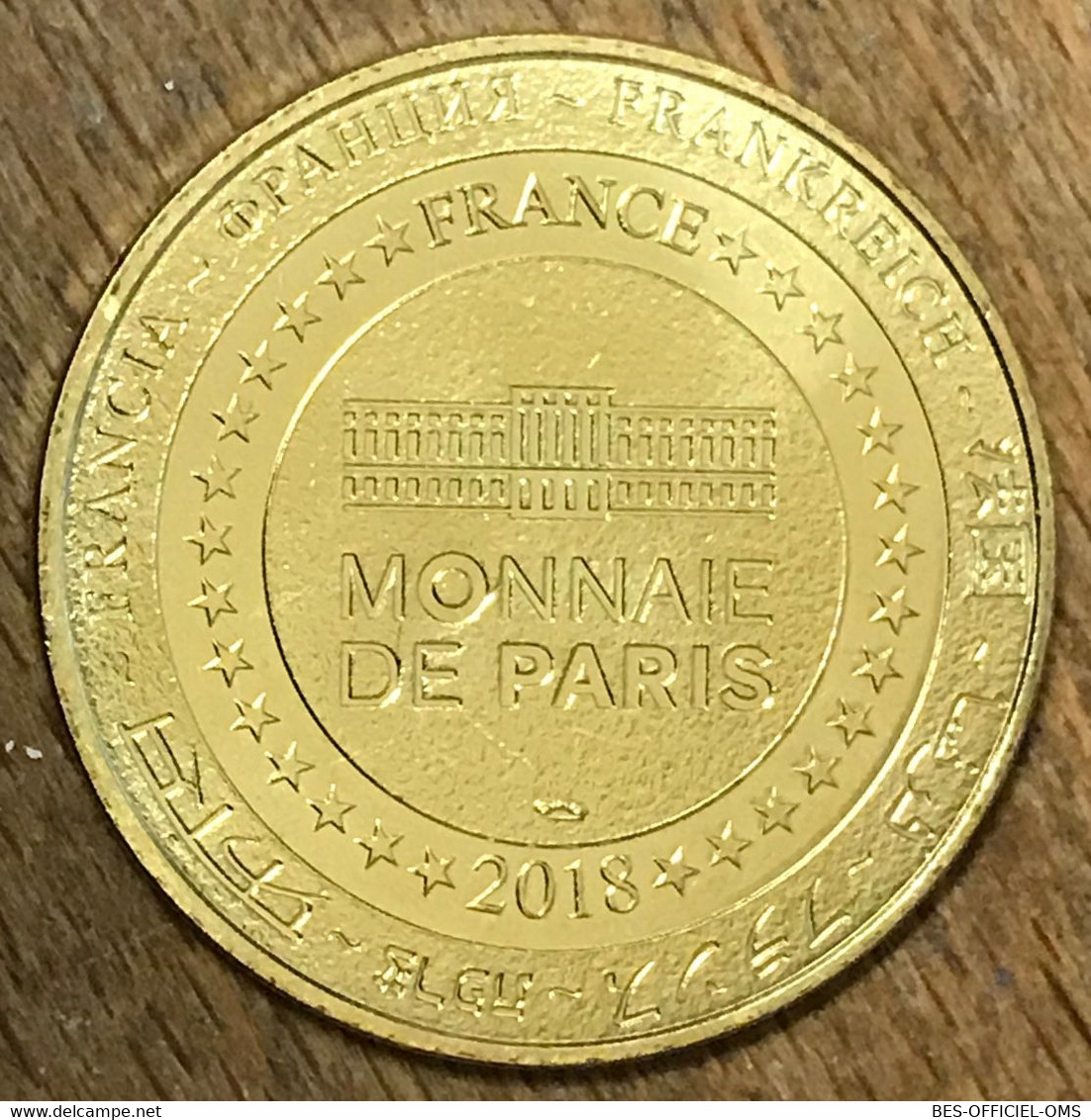 86 FUTUROSCOPE LAPIN CRÉTIN CÉSAR MDP 2018 MÉDAILLE SOUVENIR MONNAIE DE PARIS JETON TOURISTIQUE MEDALS COINS TOKENS - 2018