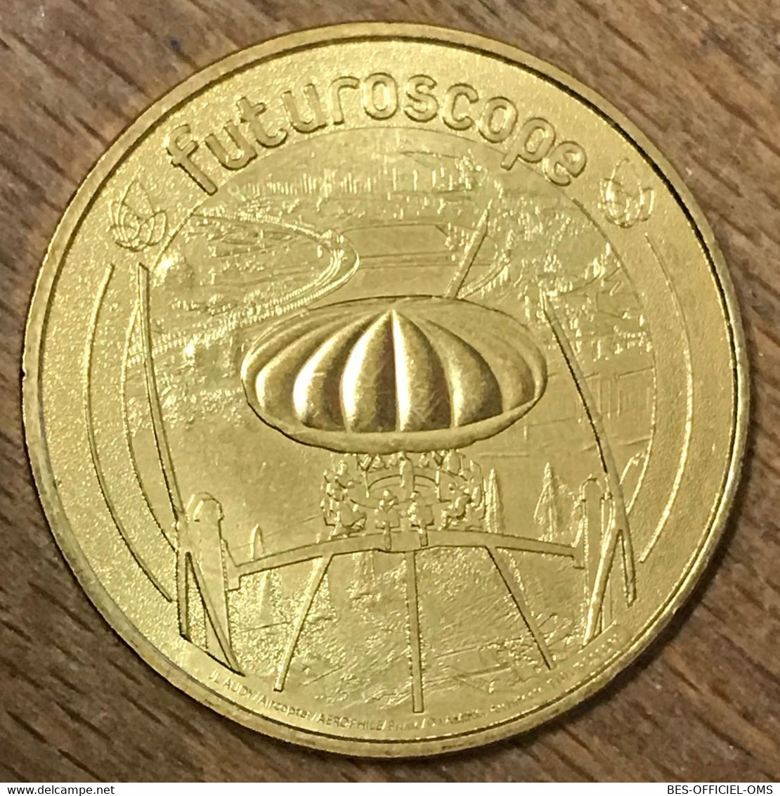 86 FUTUROSCOPE AÉROBAR MDP 2018 MÉDAILLE SOUVENIR MONNAIE DE PARIS JETON TOURISTIQUE MEDALS COINS TOKENS - 2018