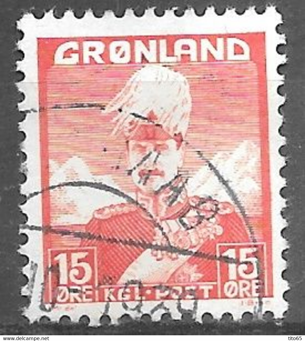 AFA#5   1938, Greenland    Used - Oblitérés